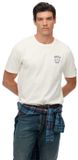 Superdry Athletic Club T-shirt Heren Off White XL