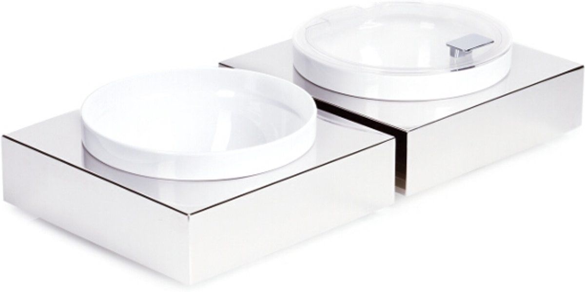 APS Buffetbox vierkant l - RVS - met deksel