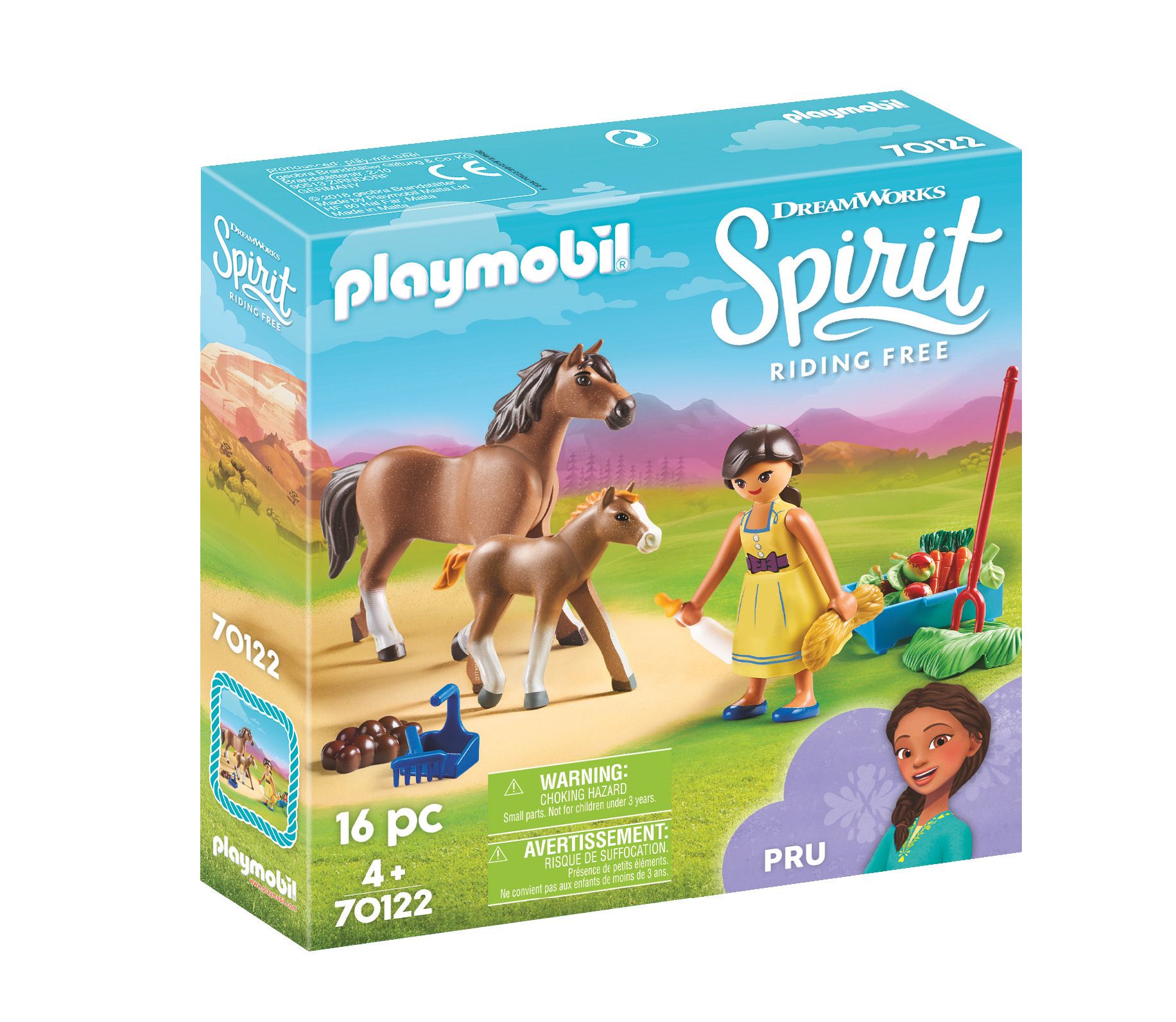 Playmobil 70122 Spirit Paard En Veulen - Speelgoedset - 4+ jaar