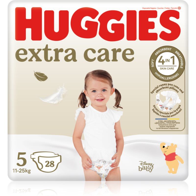 HUGGIES Extra Care rozmiar 5 (28 sztuk)