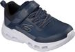 Skechers Garçon Glide-Step Drift Zorzox Baskets, Navy Textile Synthetic Silver & Charcoal, 31 EU