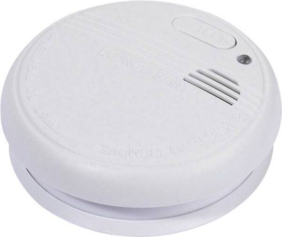 Vivanco VVACSMOKEALARM Optische Rookmelder Draadloos Wit 85 dB Batterij/Accu 9 V