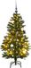 vidaXL Kunstkerstboom met scharnieren 150 LED en kerstballen 120 cm