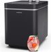 Klarstein IceCraft machine à glaçons - 12 kg/jour - Noir
