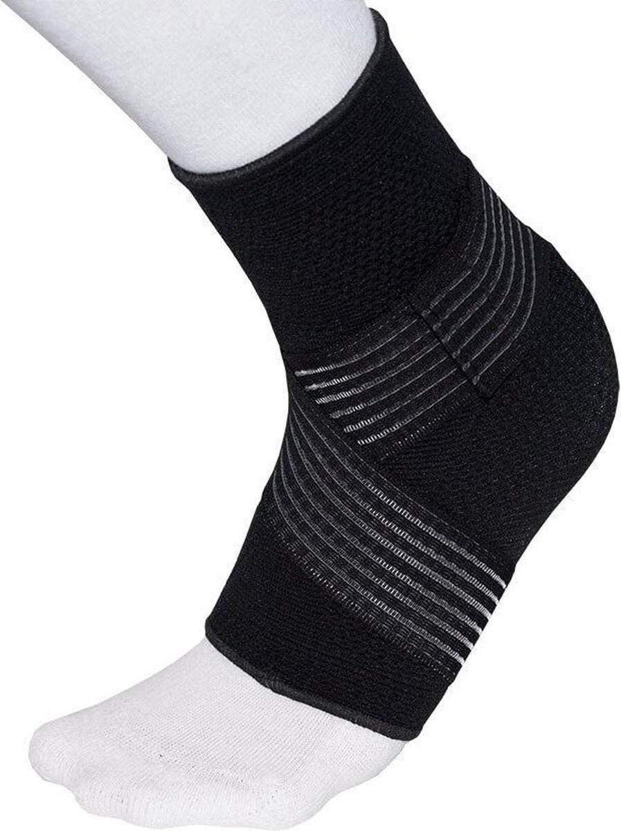 Dunimed Premium Enkelbrace (in zwart en beige) - L