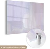 MuchoWow® Glass Painting 120x80 cm - Acrylic Glass Painting - Pastel - Paint - Design - Photo on Glass - Paintings