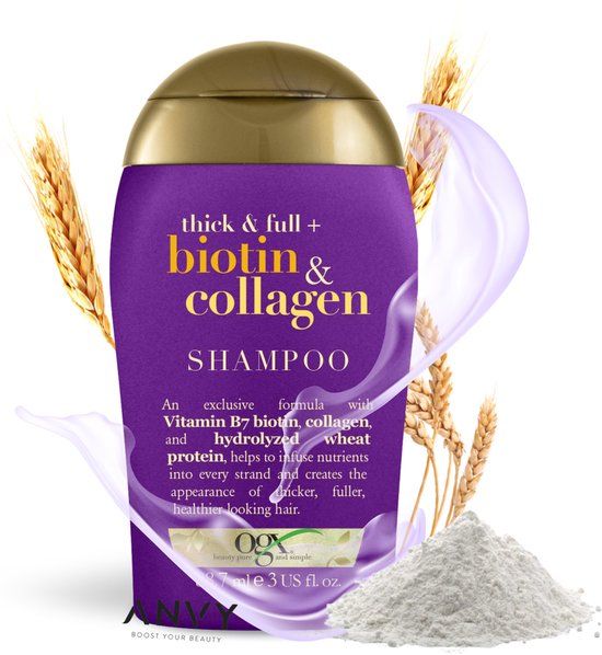 OGX Thick & Full Biotin & Collagen Shampoo Trial Size - 89 ml