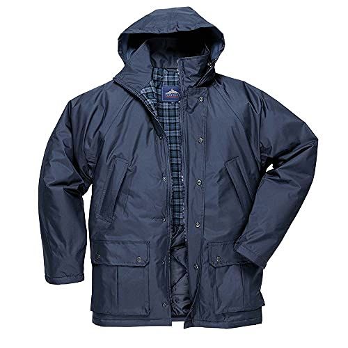 Portwest S521 Dundee Gevoerd Jack - Marine - XXL