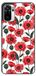 1001Coques - Coque renforcée compatible avec Xiaomi Redmi Note 10 - Design fleurs de pavot - TPU + dos métal sublimé antichoc