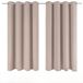 Blumtal Rideau occultant - 140 x 145 cm - Taupe - Set de 2