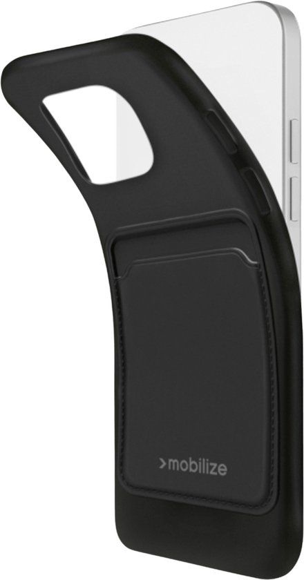 Mobilize Cardcase Back Cover Apple iPhone 14 - Zwart