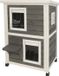 Kerbl Kattenhuis Family 57x55x80 cm Grijs/Wit