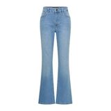 Claudia Sträter high waist flared jeans medium blue denim