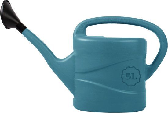 Talen Tools Gieter - Met broeskop - Kunststof - 5 liter - Aquablauw