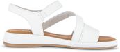 Gabor Dames Platte Sandalen Imitatieleer Klittenband Breed 82.733.50