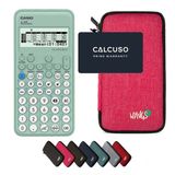 Casio FX-92B Secondaire incl. WYNGS Beschermhoes Roze - Wetenschappelijke Rekenmachine