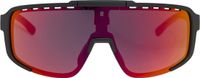 AGU Bold 2.0 Lunettes de sport – Noir – Verre rouge – Verres interchangeables