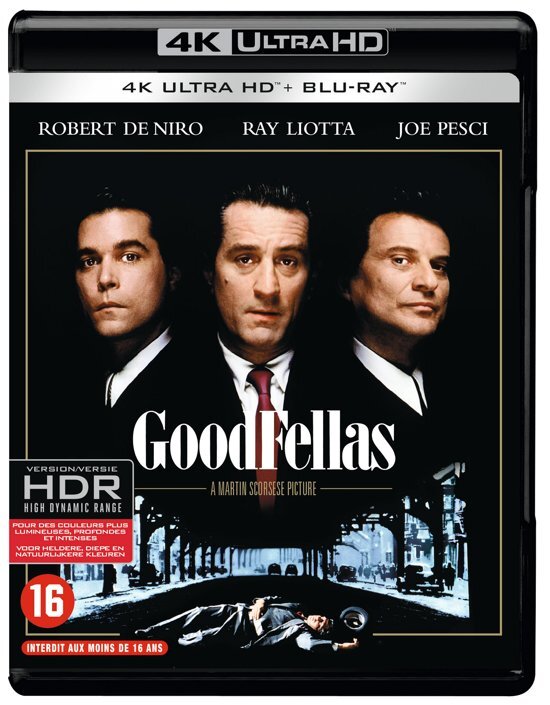 Warner Home Video Goodfellas Blu ray 4 K HDR blu-ray (4K)