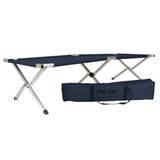 Mil-Tec Uniseks, opklapbed voor volwassenen, 14402003, blauw, één maat