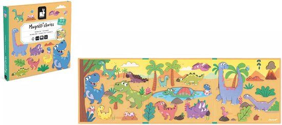 Janod Magneti Stories Dinosaurus - Educatieve magneetset