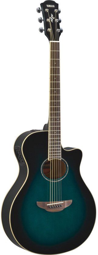 Yamaha APX 600 Oriental Blue Burst Elektrisch Akoestische Gitaar