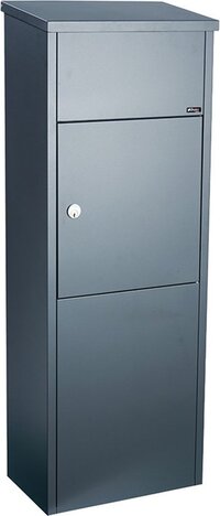 Allux 600 Pakketbrievenbus - Antraciet - Met Standaard Cilinderslot
