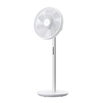 Xiaomi SmartMi Pedestal Fan 3 - White - Blade Fan - 100 Speeds - Battery Powered - Remote Control