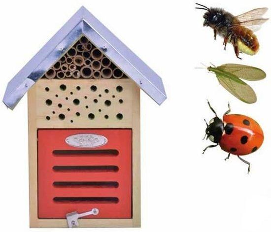 Insectenhotel 3 gastenkamers - Best for birds