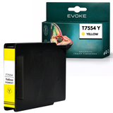 Evoke Compatible Ink for Epson T7554 Yellow