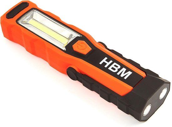 HBM machines HBM oplaadbare LED zaklamp 280 lumen, model 1