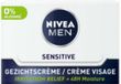 NIVEA Men Sensitive Crème - 3 x 50 ml - Voordeelverpakking