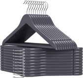 SONGMICS - Kledinghangers - Houten - Set van 20 - Antislip & 360° Draaibare Haak