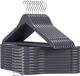 SONGMICS - Kledinghangers - Houten - Set van 20 - Antislip & 360° Draaibare Haak