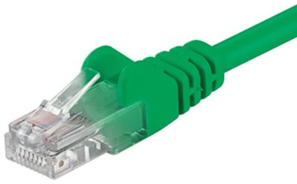 Wentronic CAT6 Netwerkkabel - RJ45 - Groen - 20 m