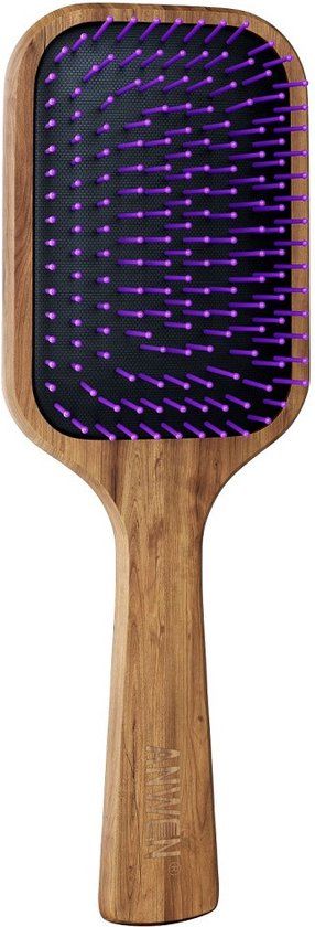 Houten haarborstel - 264 x 94 x 34 mm - 120 g