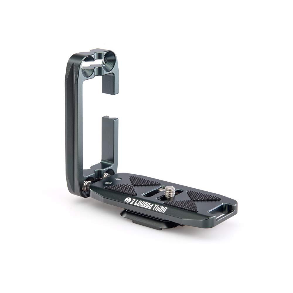 3 Legged Thing Ellie Universal L-Bracket met Peak Design Capture Base Grijs