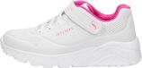 Skechers Uno Lite Chrome Steps Kinder Sneakers Wit