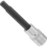 Vigor Schroevendraaier-inzetstuk, sleutelbreedte 8 mm, totale lengte 100 mm, 6-kant, 1/2 inch, 1 stuk, V2075
