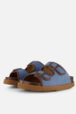 Scholl Juliette Slippers blauw Synthetisch - Maat 40