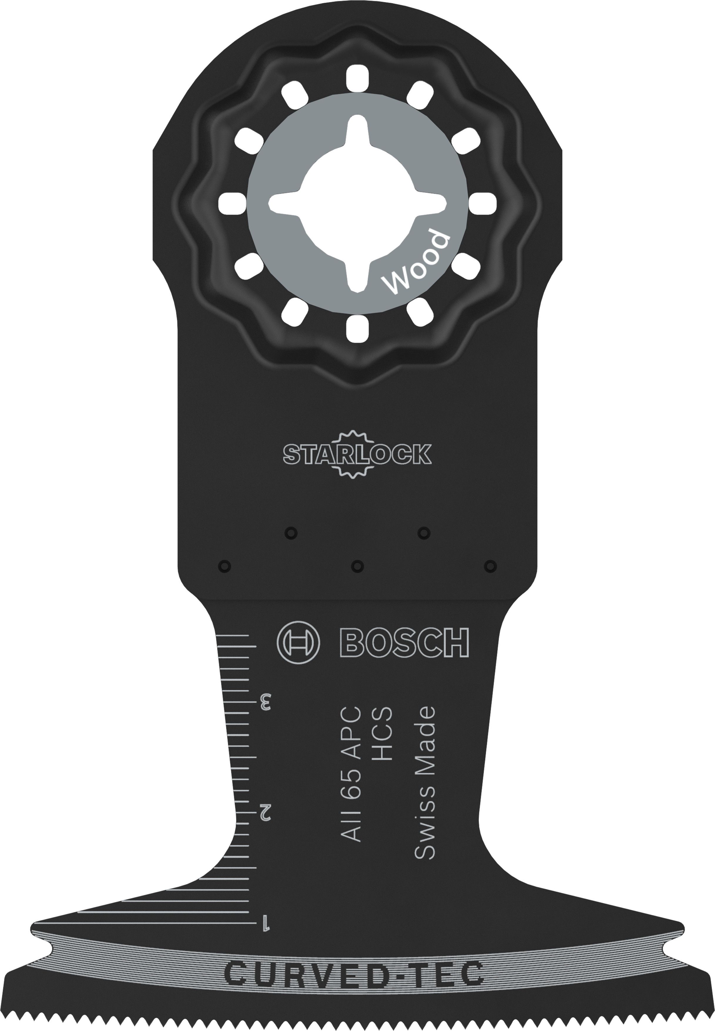 Bosch Accessoires Wood Zaagblad AII 65 APC | Starlock | 65 x 40 mm - 2608669254