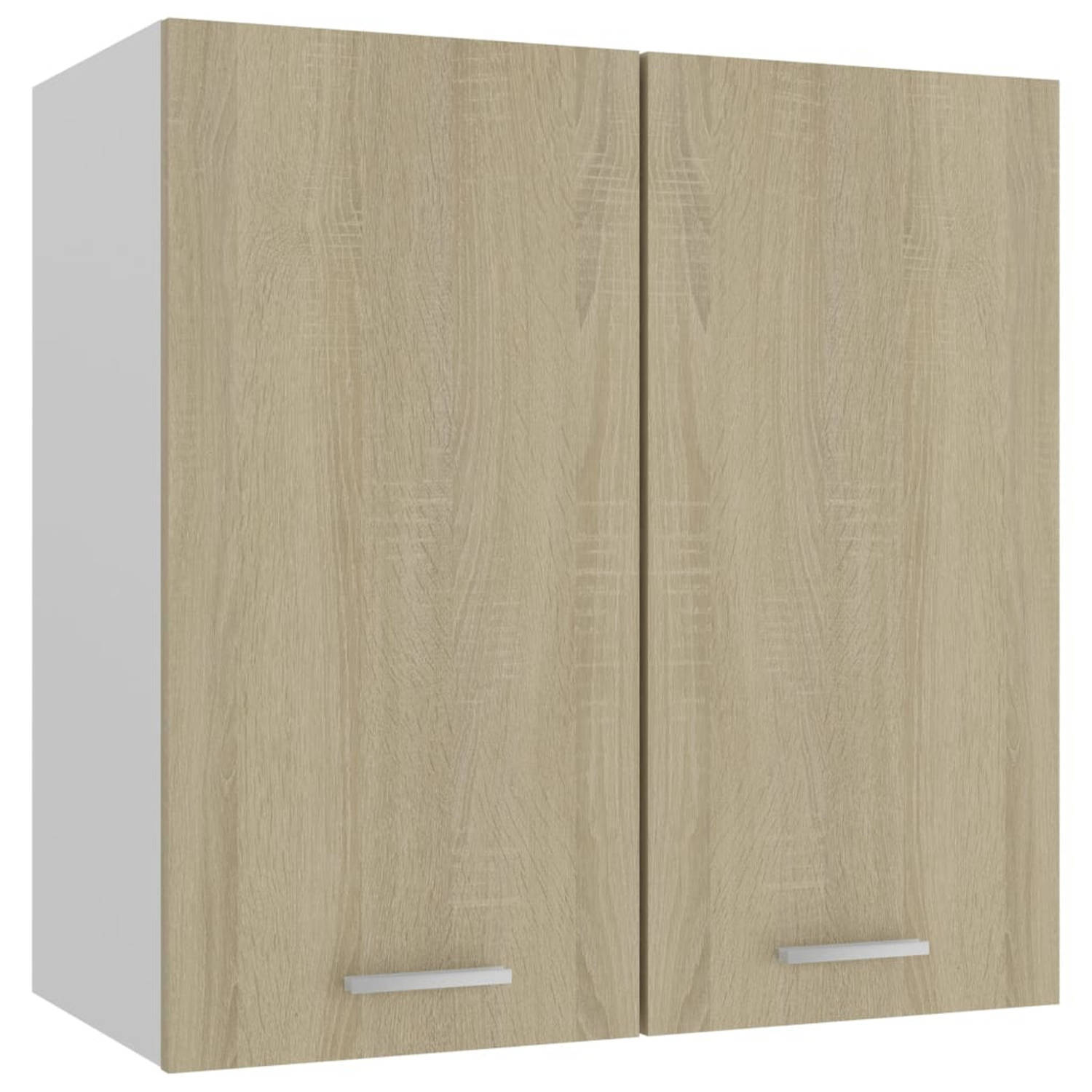 vidaXL hangkast 60x31x60 cm bewerkt hout sonoma eikenkleurig