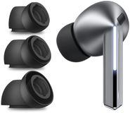 Tech-Protect Zachte Siliconen Oortips - Galaxy Buds 3 Pro - S / M / L - Zwart