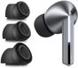 Tech-Protect Zachte Siliconen Oortips - Galaxy Buds 3 Pro - S / M / L - Zwart