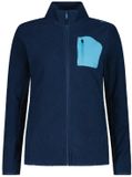 CMP Dames Fleece Jack met Ritssluiting, Blauwe Inkt, Polyester, XL