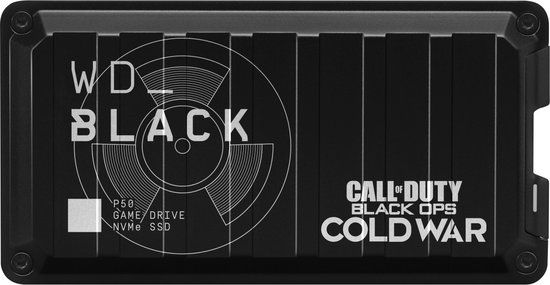 Western Digital Black Game Drive P50 1TB External SSD - Call of Duty Edition