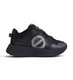 NO NAME Sneakers Carter Jogger Crystal Cocoon Daim Noir Femme Taille 39