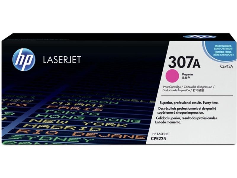 HP 307A (CE743A) Toner Magenta