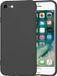 Techsuit Hoesje geschikt voor Apple iPhone SE 2022 - Soft Flex Silicone Back Cover - Zwart