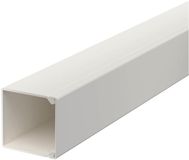 OBO Bettermann Wand- en plafondkanaal met bodemperforatie 25x25x2000 polyvinylchloride zuiver wit RAL 9010, 6191053