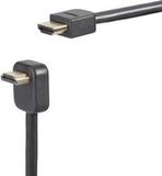 SpeaKa Professional SP-7870068 HDMI-kabel HDMI Aansluitkabel HDMI-A-stekker, HDMI-A-stekker 0.90 m Zwart 4K UHD, Audio Return Channel (ARC), Vergulde